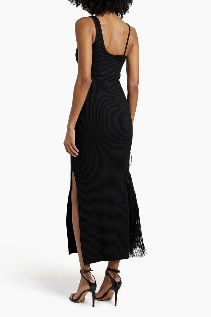 Bec & Bridge Anastasia ribbed-knit maxi dress 3
