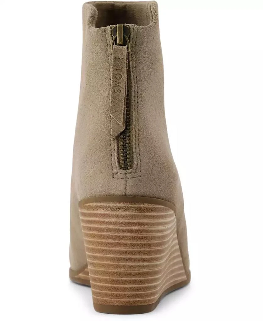 TOMS Women's Casey Wedge Booties 5