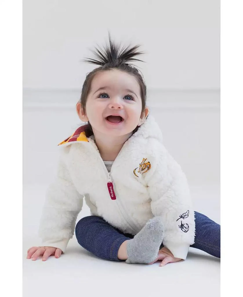 Harry Potter Baby Boys Hedwig Fleece Zip Up Costume Hoodie 2