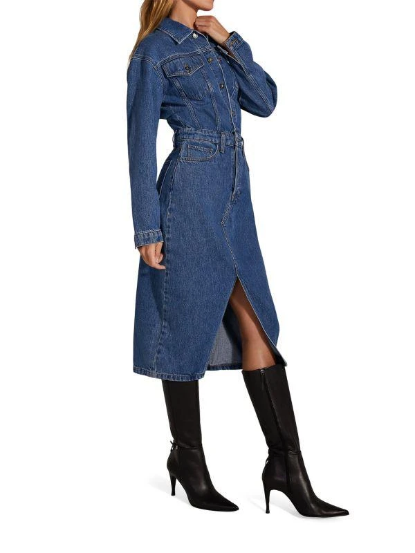 Favorite Daughter The City Denim Shirtdress 3