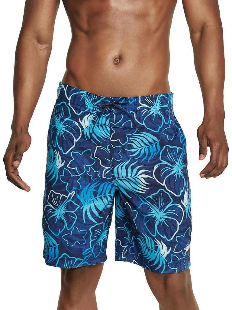 Speedo Mens Boardshort 4- Way Stretch Swim Trunks 1