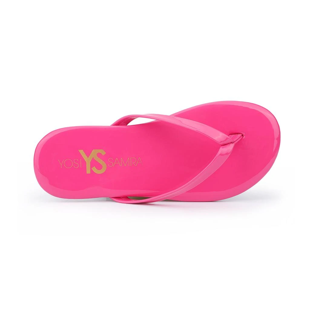 Yosi Samra Miss Rivington Flip Flop in Bubble Gum - Kids 3