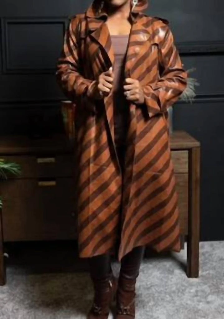 BEULAHSTYLE Beulahstyle - Two Tone Trench Coat