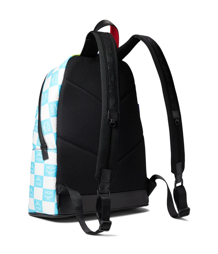 MCM Stark Checkerboard Vi Backpack Medium MT