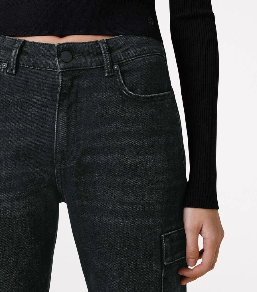 ALL SAINTS Hollis Cargo Bootcut Jeans 7