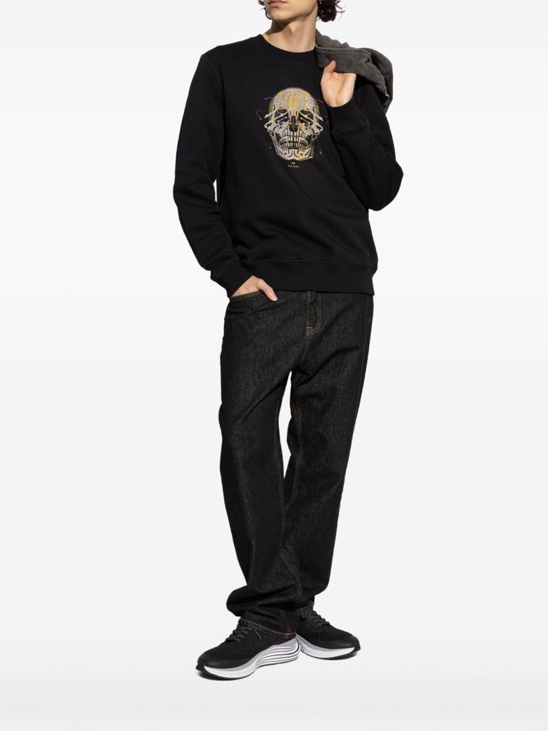 Paul Smith PS PAUL SMITH - Printed Cotton Sweatshirt