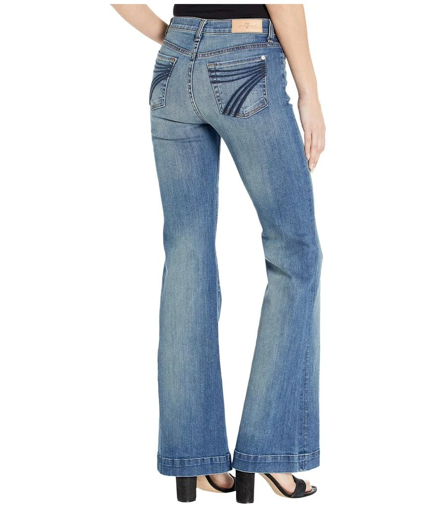 7 For All Mankind Luxe Vintage Dojo in Distressed Authentic Light 3