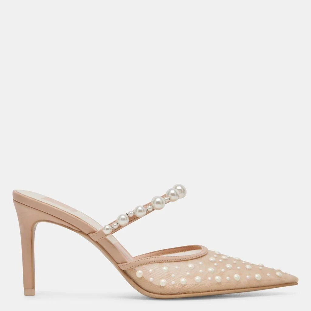 Dolce Vita Katik Pearl Heels Blush Mesh 1