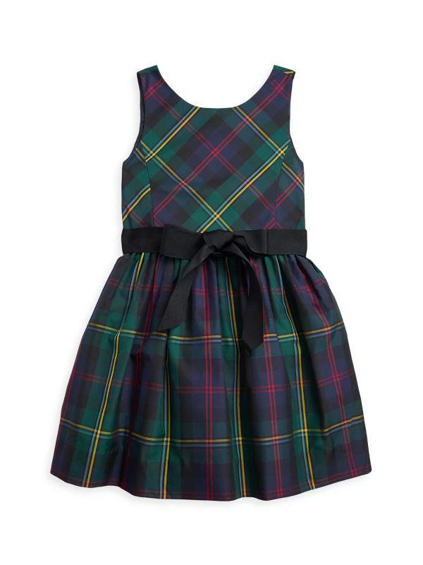 Ralph Lauren Little Girl's Plaid Dress 1