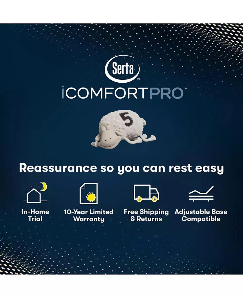 Serta iComfortPro Kingston 14" Latex Foam Firm Mattress - 10