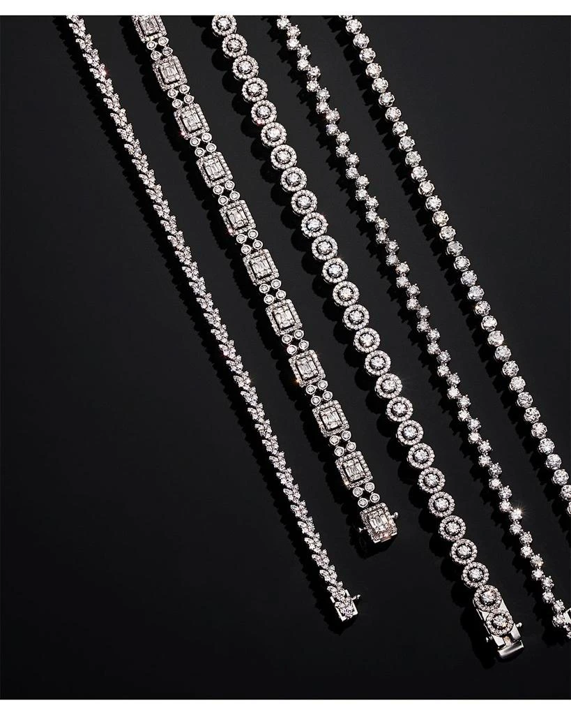 Bloomingdale's Diamond Butterfly Cluster Tennis Bracelet in 14K White Gold, 2.0 tcw 6