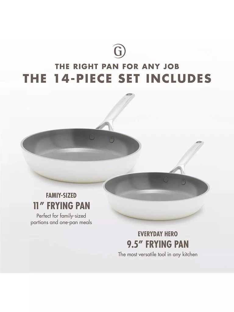 Greenpan GP5 Two-Piece Frying Pan Set 5