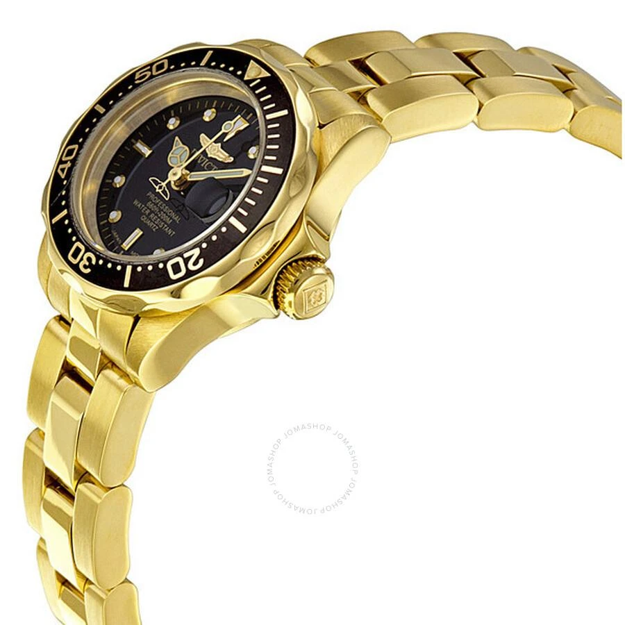 Invicta Pro Diver Gold-plated Black Dial Ladies Watch 8943 2