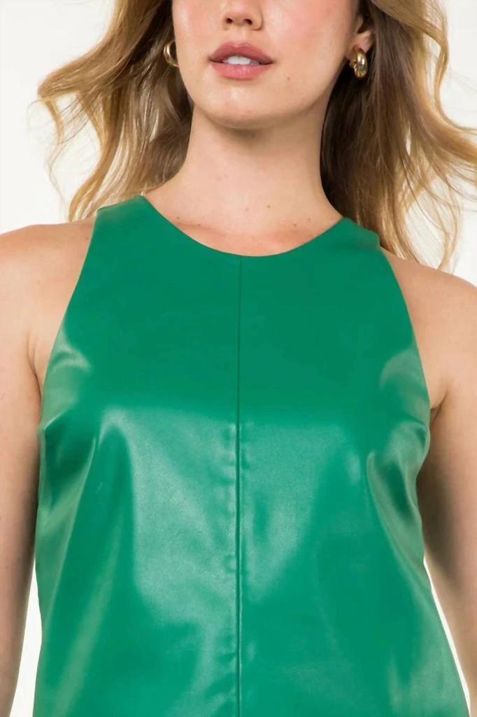 THML Thml - Faux Leather Tank Top 2