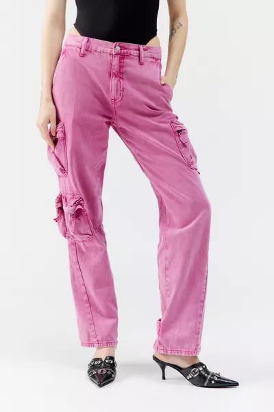 Pistola Pistola Bobbi Mid-Rise Loose Straight Cargo Jean