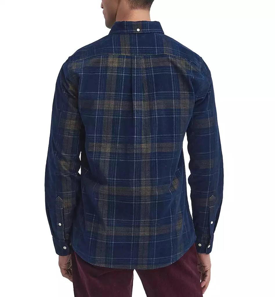 Barbour Men's Southfield Tailored-Fit Highland Check Button Down Corduroy Shirt 2