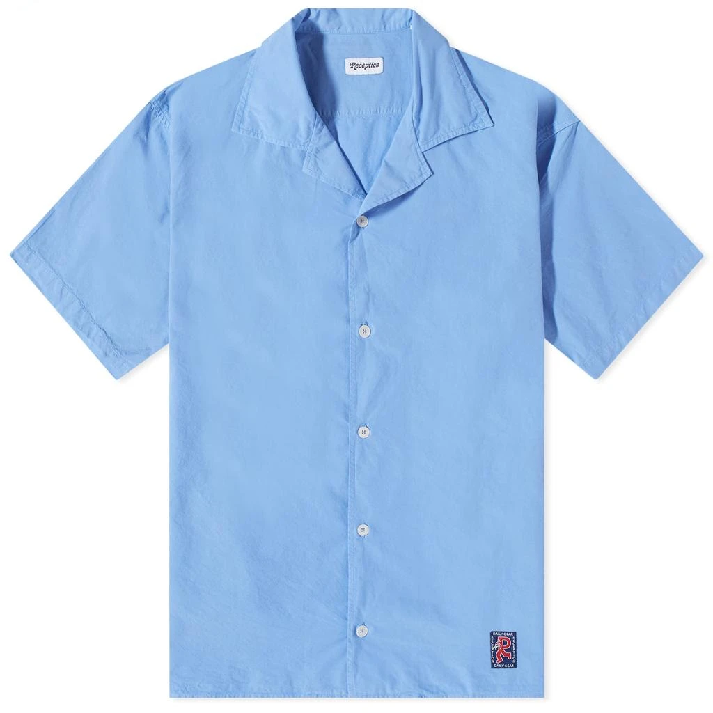 Reception Reception Daily Short Sleeve Bowling Shirt 1