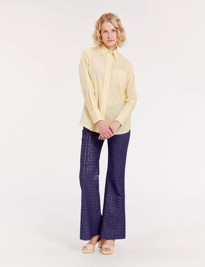 INES DE LA FRESSANGE PARIS Maureen yellow shirt 3