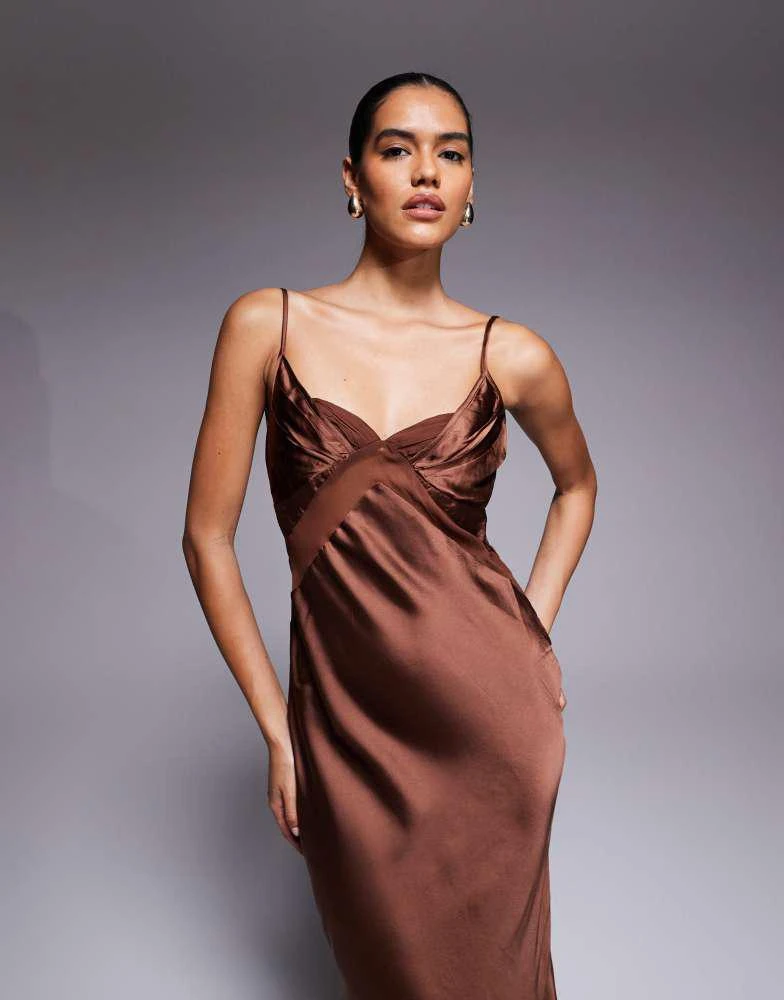 sachin and babi light blue dress Chocolate Bridesmaid Dresses- ChicSew main image 0