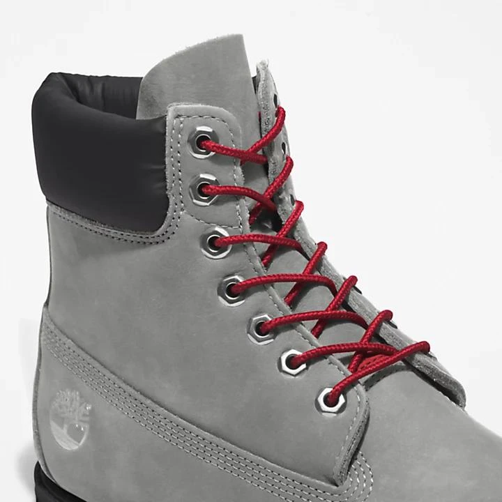 Timberland Timberland Premium® 6 Inch Boot for Men in Grey/Red 6