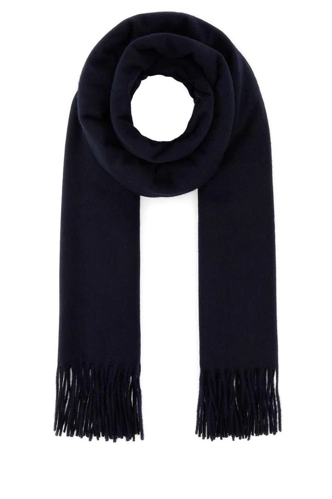 Johnstons of Elgin Johnstons of Elgin Fringed Knitted Scarf 1