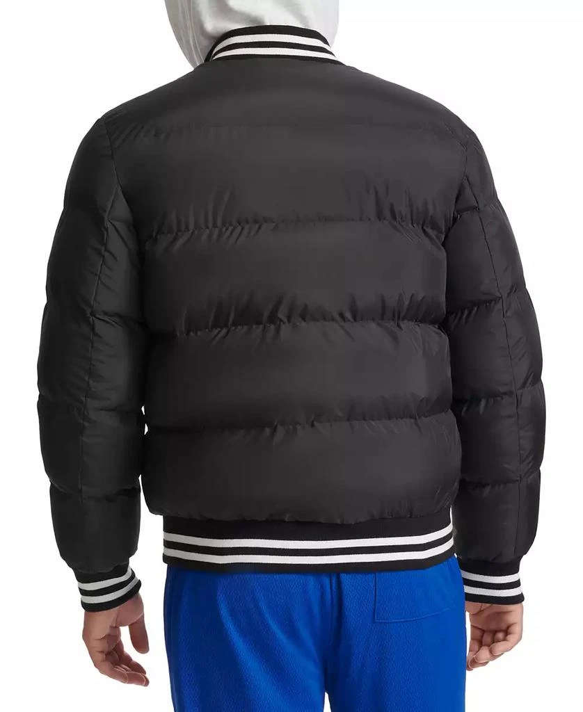 CHAMPION Men's Quilted Full-Zip Varsity Puffer Jacket 2