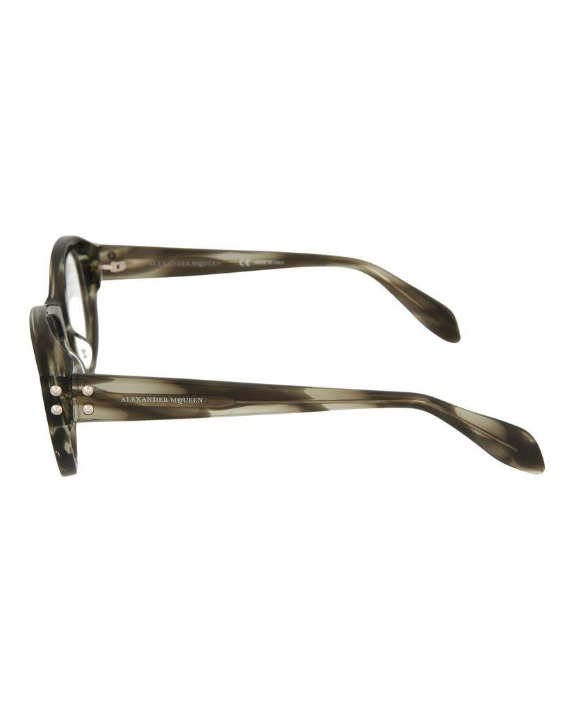 Alexander McQueen Alexander McQueen Round-Frame Optical Glasses