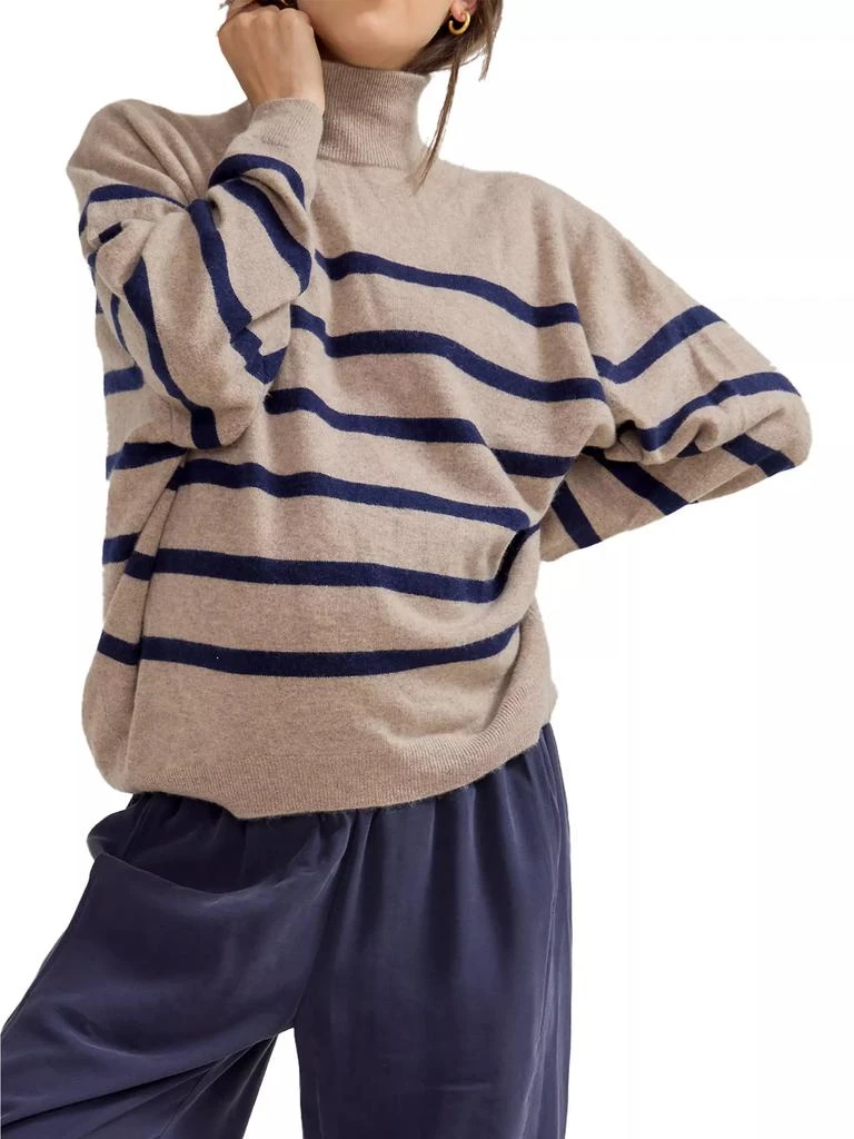 HATCH The Maternity Estella Cashmere Turtleneck Sweater 2