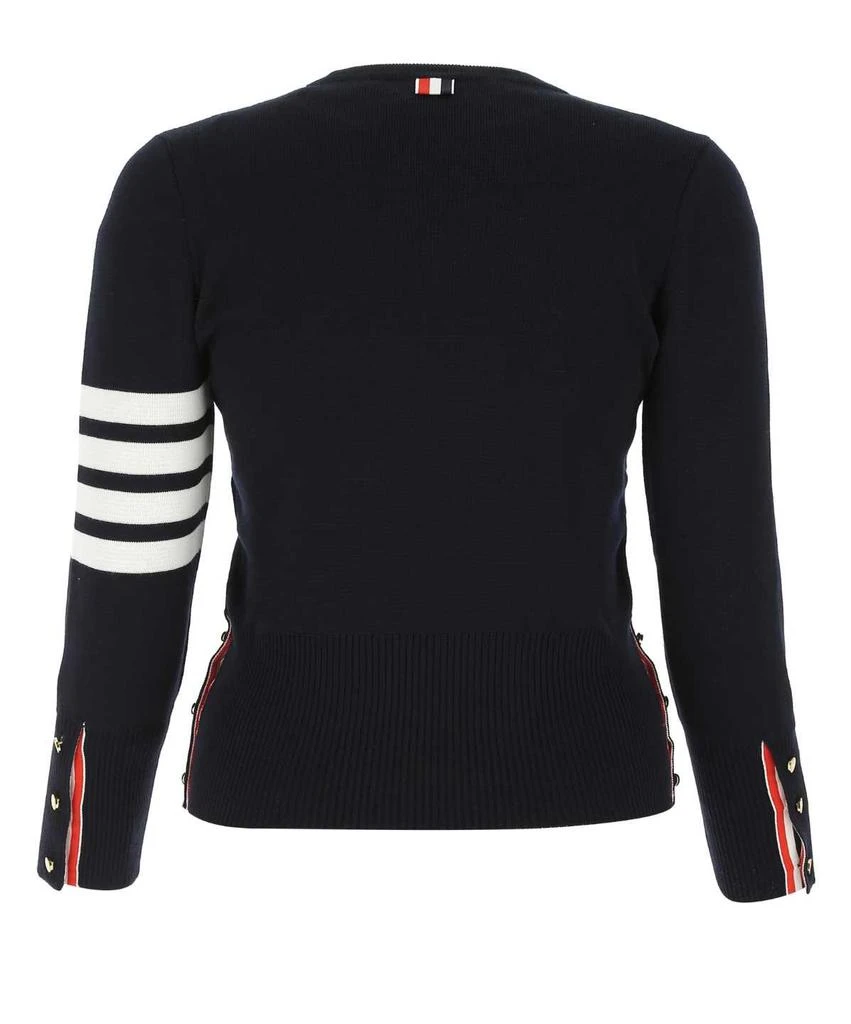 Thom Browne Thom Browne Milano Stitch Classic 4-Bar Pullover 2