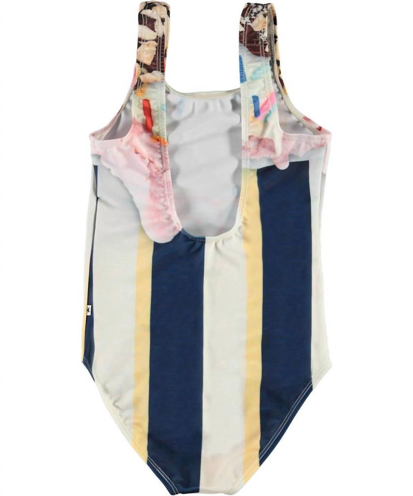 MOLO Girls Nika One Piece Swimsuit In Ice Dream