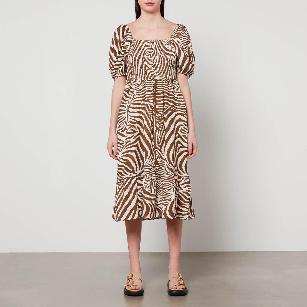 Barbour Barbour X House of Hackney Martello Zebra-Print Lyocell Dress