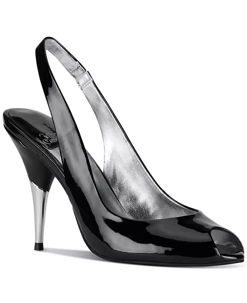 Jeffrey Campbell Charis Peep-Toe Slingback Pumps 1