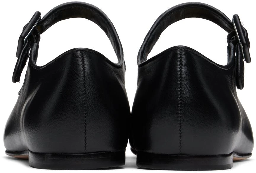 Sandy Liang Black Mary Jane Pointe Ballerina Flats 2