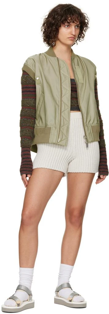 Suicoke Gray & White DEPA-2PO Sandals 5