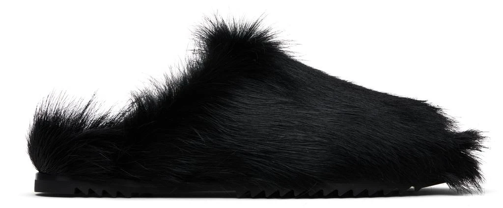 Rick Owens Black Pillow Granola Sandals 1