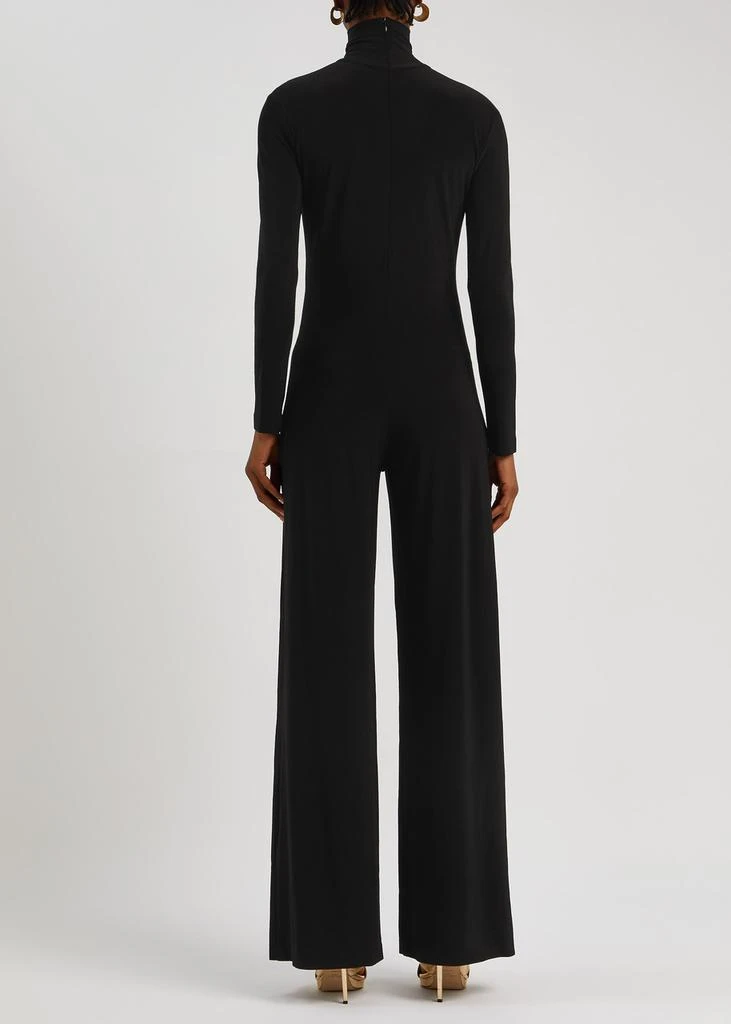 Norma Kamali Roll-neck stretch-jersey jumpsuit 3