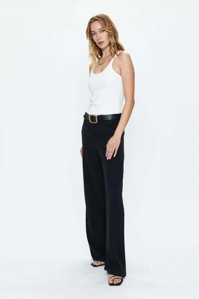 Pistola Denim Jadyn Low Slung Palazzo - Fade to Black 5