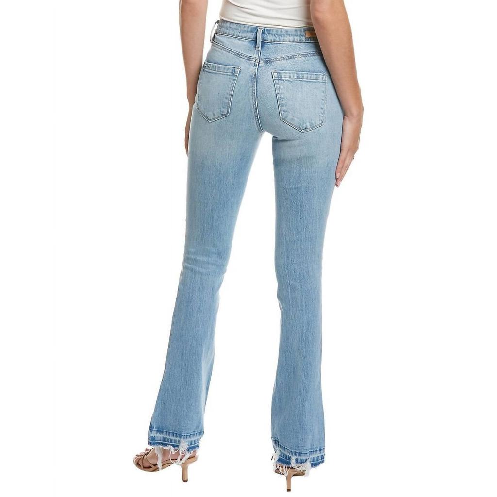 Blank NYC The Hoyt High Rise Mini Flare Jeans In No Thanks