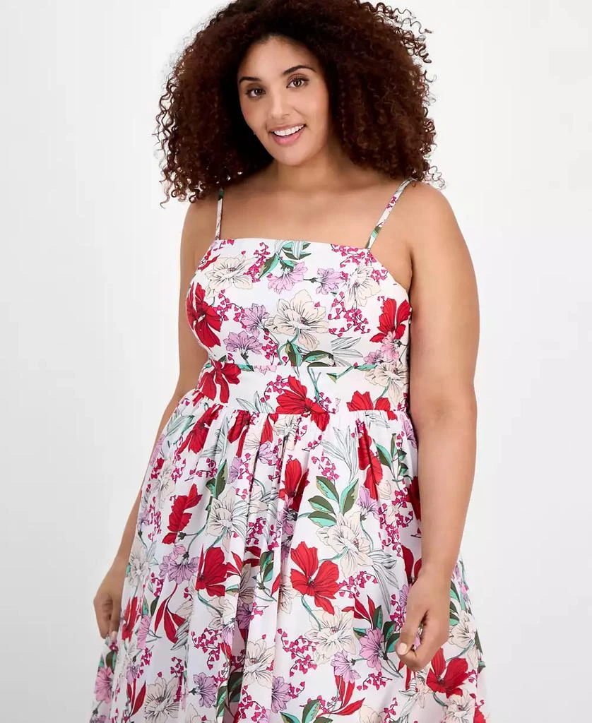 On 34th Plus Size Delicate Garden Maxi Dress, Exclusively at Macy's 2