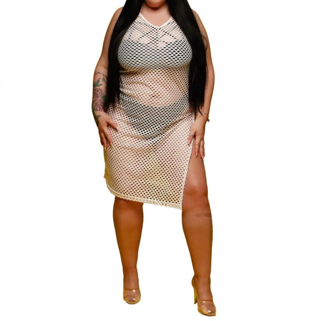 Porshia By Porshia Banks Porshia By Porshia Banks - Maddi Mesh Cover-up Dress