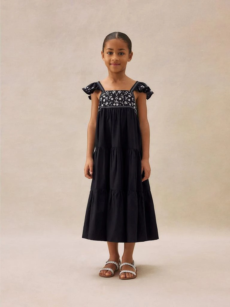 Bonpoint Girls Cora Dress in Black – On Sale Now with Up to 50