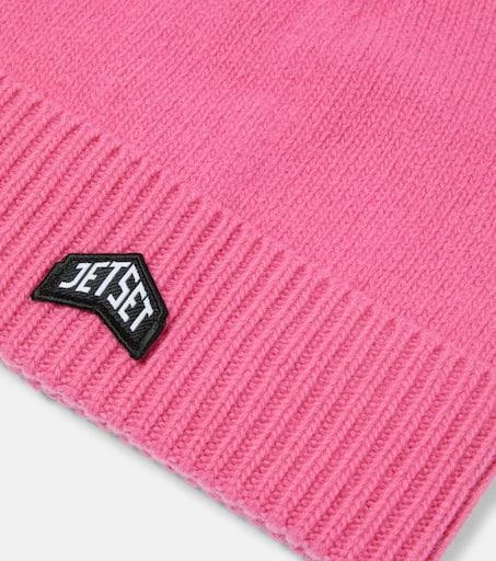Jet Set Logo wool beanie 3