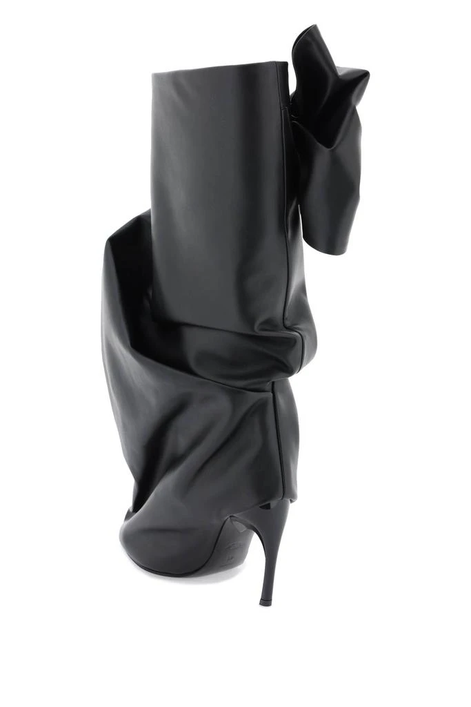 Alexander McQueen armadillo boots with bow 3