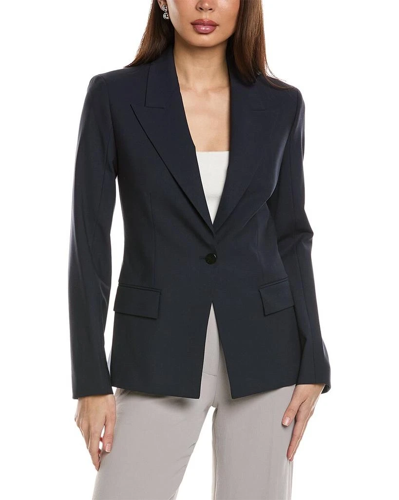 Theory Theory Angled Wool-Blend Blazer 3