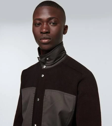 BYBORRE Paneled overshirt 5