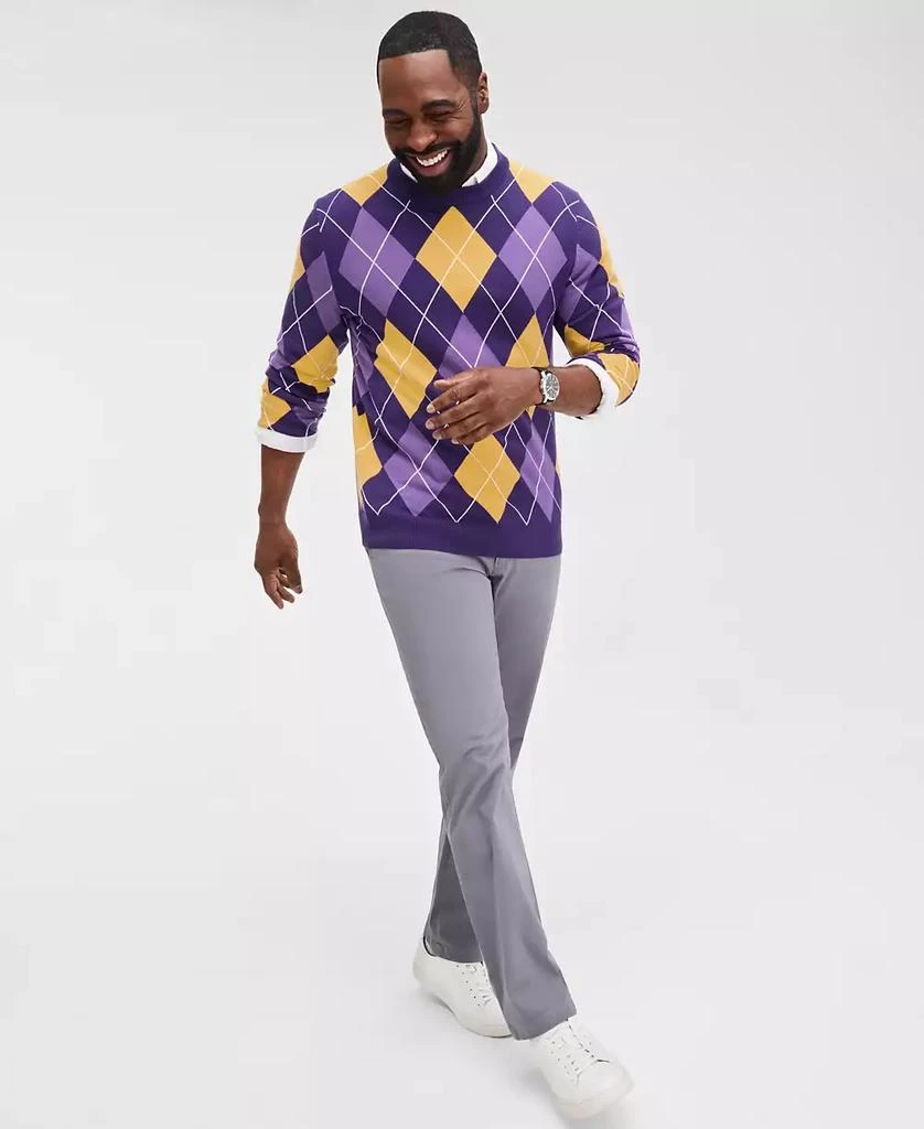 Club Room Men
s Argyle Crewneck Sweater, Exclusively at Macy
s 9