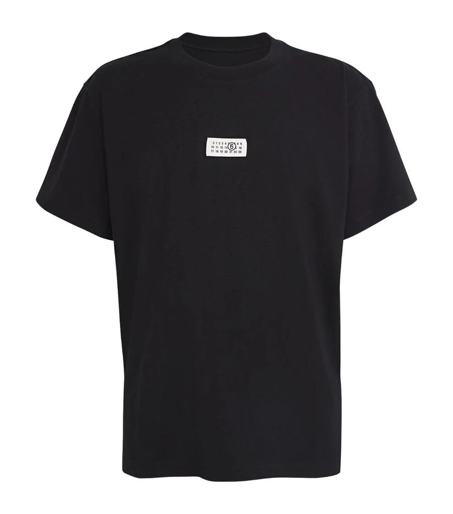 MM6 Maison Margiela Cotton Numeric Tab T-Shirt 1