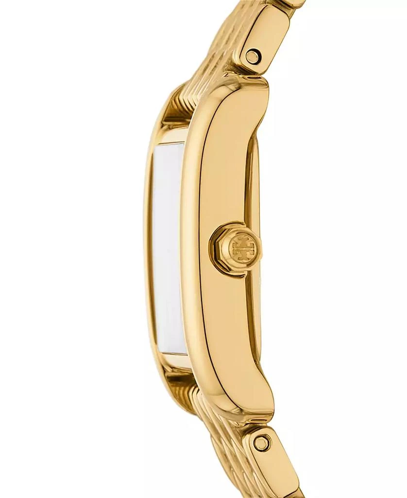Tory Burch Women's The Eleanor Quartz Gold-Tone Stainless Steel Bracelet Watch 19mm 2