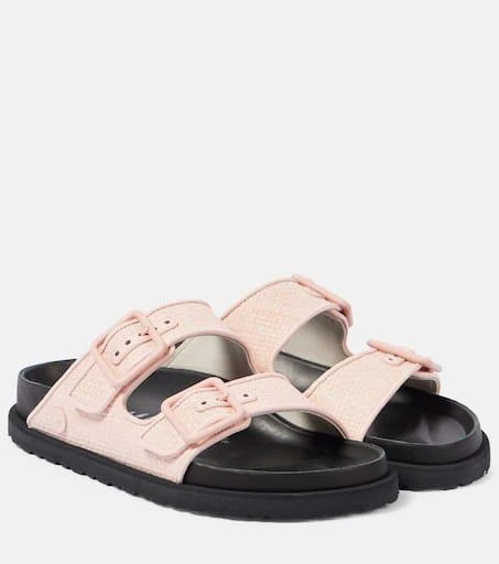Birkenstock Arizona Luxe raffia sandals 1