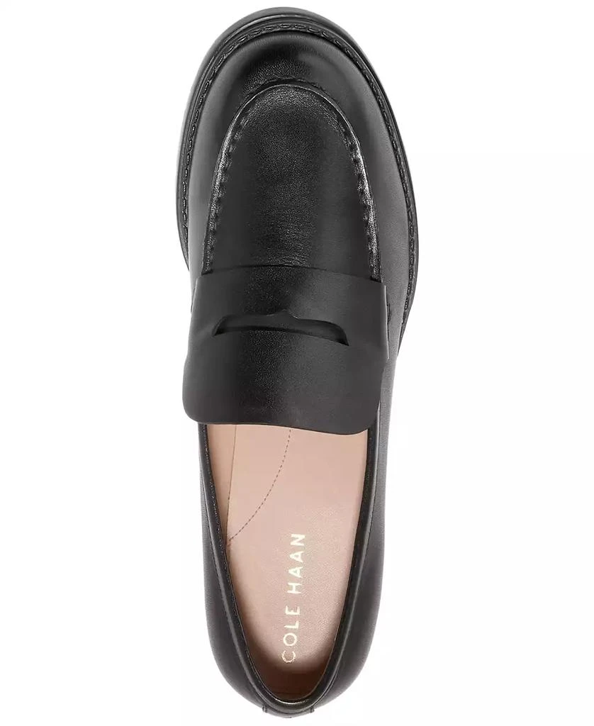 Cole Haan Women's Camea Lug-Sole Penny Loafer Flats 4